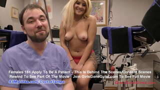 Reina Ryder se Versteekte Kamera Jane se Nuwe Student Eksamen By Die Handskoene Hande van Dr Tampa En Suster Rose - Sien die Volledige Fliek SLEGS by GirlsGoneGyno Alexandria Jane se 1ste movies ooit!