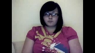 Nerdy аматерски со влакнести пичка - повеќе на hotcamsgirls.сп